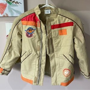 Disney leather kids jacket
